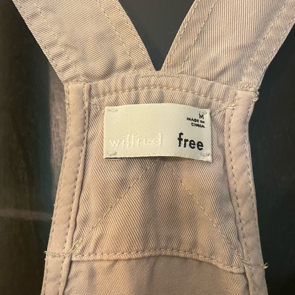Aritzia Wilfred Free Beatriz Overalls SZ MD - Picture 10 of 11